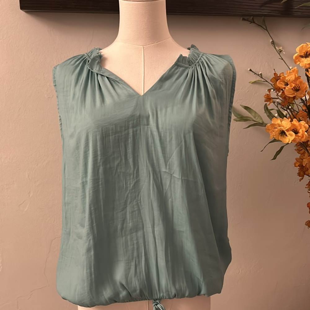 Sleeveless V-neck from Anthropologie